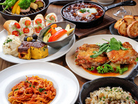 【お手軽】ローストビーフ＆チキングリルなど定番お手軽コース◎11品　4,200円（飲放込）