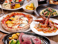 [Easy] Classic easy course including homemade pasta, pasta and chicken fritters ◎ 8 dishes 3,980 yen (all-you-can-drink included)