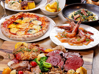 【簡單】自製義大利麵和義大利麵、炸雞薯條等經典簡單套餐◎8道菜品3,980日圓（附無限暢飲）