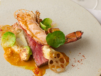 【ランチ】Early Spring Chef’s Special ～海老・蟹スペシャルコース～（1/15～3/16）※要予約 			