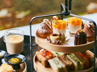 Autumn’s Elegance: Chestnut & Persimmon Afternoon Tea