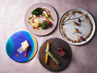 Dinner course “RACCOLTO / ラコルト” with 5 drink pairings matched to the dishes