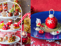 土日祝【クリスマスオーナメントのベリームース付き】苺づくしのクリスマスフェスティブアフタヌーンティー（2時間カフェフリー）
