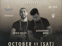 【10/11(Sat)】:Bar Takeover by RUBY 🇩🇰 (Seat only reservation)