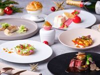 【2025 Xmasディナー】乾杯シャンパン付き　国産ズワイガニ・オマール海老・国産交雑牛を使用した豪華全7品-Standard-