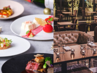 【2025 Xmasディナー キャンドル装飾されたソファ席確約】乾杯シャンパン付き　国産ズワイガニ・オマール海老・国産交雑牛を使用した豪華全7品-Standard-