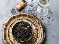 シャンパンのフリーフロー付き クリスマス特別コース