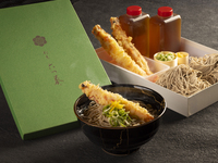 ⑬年越しそば　足赤海老の天ぷら付　★新登場★