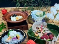 【個室確約！！】個室プラン 名物のすっぽん鍋 　旬の食材を織り込んだ贅沢会席】　都