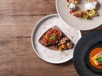 【ビジネス会食・接待に】個室確約＆乾杯酒付　魚と肉のWメインで贅沢に楽しむフルコース全7品