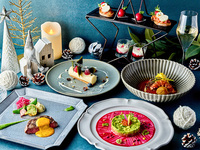 ≪早割！11/30までの予約限定≫12/20～25【STREAM CHRIST0MAS 2025】乾杯シャンパーニュ付き★魚料理と肉料理のWメインで贅沢なクリスマスを～Polaris Course～＜全5品・グラスシャンパーニュ付き＞