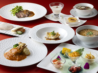 🎄クリスマス・ランチタイム限定🎄【レストラン席】 華扇コース　グラスシャンパーニュ付き