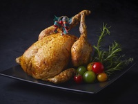 【早割】九州産ハーブ鶏のローストチキン