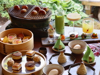◆Weekend Only◆ Afternoon Tea with Glass of Sparkling Wine 【THE GARDEN BAR】