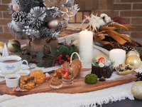 クラシックアフタヌーンティー autumn&winter Forest Gift ～森の贈りもの～ Xmas ver. / グラスシャンパーニュ付【15:00】