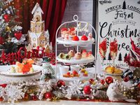 ＜特別会場へご案内＞2時間カフェフリー付き　ハピネス クリスマスアフタヌーンティー（土日祝）