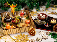 Grove Lounge 和のクリスマスアフタヌーンティー 【盆栽ティラミス付き】