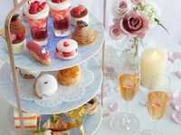 [Special price only on weekends and holidays] Sepia Pink & Twilight Rose Garden Afternoon Tea + 30 Free Flow Beverages