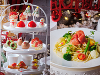 【パスタランチ】ハピネス クリスマスアフタヌーンティー（平日）