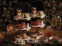 【11/17～1/6 After 6:30】 Festive Afternoon Tea with a glass of Sparkling wine