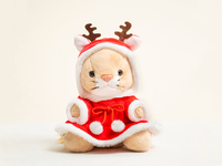 【Christmas collection】Reindeer Ritz Lion (Red)