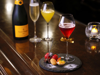 Christmas Cocktail Plate