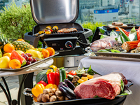 December Year‑End Party — Premium BBQ Buffet with Luxurious Ingredients | 3‑Hour Rental + Free‑Flow Drinks | Private Lounge with Terrace