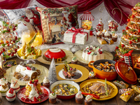 早割！＜12月20日～25日限定ヒルトンブランチ＞ ★大人20％割引★クリスマススペシャルビュッフェ★第２部13:30～15:00 ※2部制(90分) 