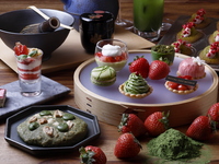 宇治抹茶＆京都産苺アフタヌーンティー 【THE GARDEN BAR】