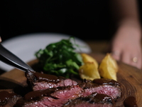 [ALL DAY] Wood-grilled Hokkaido Tokachi herb beef rump course