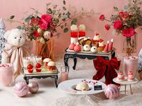 【スペシャルデザート付き】ピンクフル・ホリデーアフタヌーンティー　平日/予約制