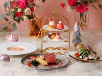 【乾杯スパークリングワイン★ミニアフタヌーン＆TWGカフェフリー付き】選べる前菜、メイン プリフィックスランチコース《ご予約制》