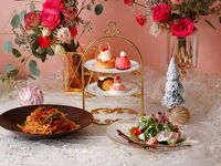 【乾杯スパークリングワイン★ミニアフタヌーンティーデザート付き】パスタランチ