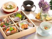 【平日限定ランチ　呉竹】松花堂弁当＋旬のデザート＋コーヒー付☕