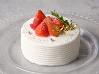 ＜オプション＞【2025Xmas】クリスマスショートケーキ9㎝