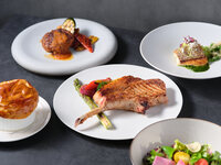 Lunch Teppanyaki Course featuring  Selected Ingredients