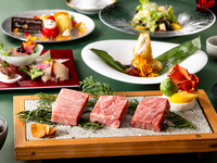  【Christmas 2025】 Moegi - Kobe Beef, Yonezawa Beef, and Saga Beef Tasting Teppanyaki Course (Entry 5:30 p.m.)