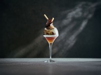 秋夜のモンブランパフェ