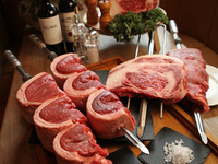 【　幹事さま特典・お食事券プレゼント♪ 】忘年会プランD プライムシュラスコ・飲み放題2時間コース