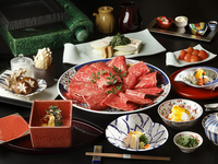 特级神户松阪牛肉寿喜烧套餐