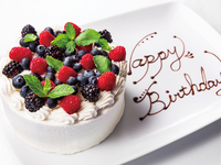 [DINNER]《Anniversary Plan》～Toast Drink, Whole Cake & Message Plate～