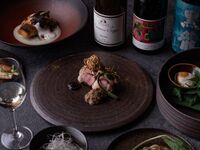 [Entertainment/Business Dinner Course] Monthly changing ingredients course with 7 dishes + 2.5 hours of all-you-can-drink (semi-private room guaranteed)