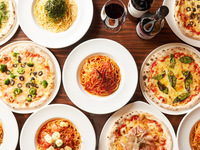 【1～2月　月、火、水、木曜限定】歓送迎会にもお勧め！スパークリングワイン＆ハートランド生ビールもOK！120分飲み放題付！☆料理全6品！税込！5000円フルコースプラン