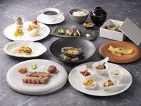[Heki] A5-rank beef and fresh abalone teppanyaki full course, 11 dishes in total