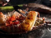 New Year's Dinner Snow