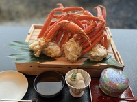 茹でずわい蟹食べ放題コース  平日