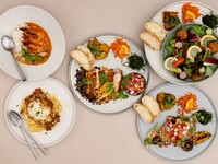 [Lunch] Choose your plate & salad, soup, and drink bar set
