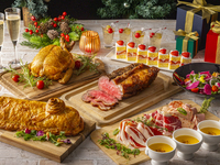 ★Prepaid★ Christmas Dinner Buffet★ All-You-Can-Drink Included★ ~Enjoy photogenic sweets along with roast beef and roast chicken~