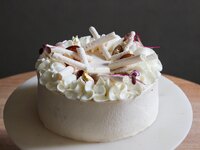 『(15cm)黒糖と栗のショートケーキ』