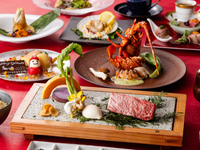 【Xmas2025】－Ebizome－ Yonezawa beef, Ise lobster and seafood Teppanyaki Course (Entry 7:00 p.m.)
